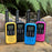 ECOXGEAR ECOXTALK EXG50 UHF CB Handheld Radios, 0.5W, 4's Pack, Black, Blue, Purple, Yellow DSECXG504