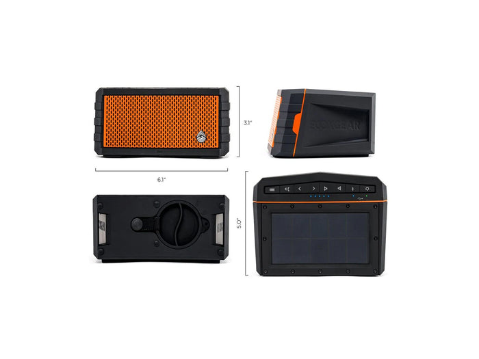 Ecoxgear Sol Jam - Solar Powered Stereo Sound Speaker DSECXSJ