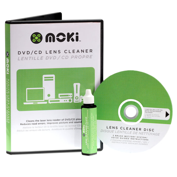 Moki DVD/CD Laser Lens Cleaner