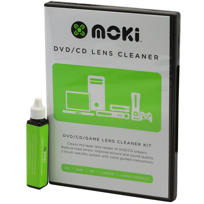 Moki DVD/CD Laser Lens Cleaner
