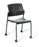 Eden 550 Black Frame Community Chair 4-Leg / Castors ED-550LEGCASBLK