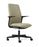 Eden Arcade High Back Task Chair Black Frame - Charisma Ecru Leather-Look Vinyl ED-ARCADEBLK-CHARECRU