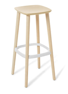 Eden Babila Bar Stool Timber Bleached Ash ED-BABBR-BLE