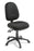 Eden Blaze 3-lever High back Ergonomic Office Chair, Ebony Fabric, Assembled ED-BLAZE-KEYEBO-DO