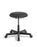 Eden Button Stool Height Adjustable, Black Vinyl ED-BUTTON-BLKVYL