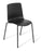 Eden Coco 4-Leg Meeting or Cafe Chair Black / Black ED-COCOLGBLK-BLK