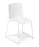 Eden Coco Sled Meeting or Cafe Chair White / White ED-COCOSLDWHT-WHT