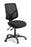 Eden Crew 200 Heavy-Duty 2-Lever High Back Mesh Ergonomic Chair - Black Fabric ED-CREW200-BLK