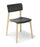 Eden East Meeting and Café Chair Black ED-EAST-BLK