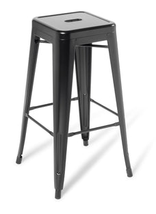 Eden Industry Bar Stool Black ED-INDBRBLK