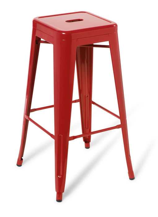 Eden Industry Bar Stool Red ED-INDBRRED