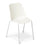 Eden Max 4-Leg Meeting or Cafe Chair White / White ED-MXLGWHT-WHT