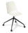 Eden Max 4-Star Swivel Meeting or Cafe Chair White / Black ED-MXSTRBLK-WHT