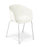 Eden Max Tub 4-Leg Meeting or Cafe Chair White / White ED-MXTBLGWHT-WHT