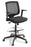 Eden Media Meeting Synchro Midback Meeting Chair With Highlift and Footring / Standard Black ED-MDAMTGHL-BLK