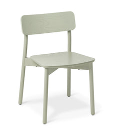 Eden Orlo Timber Chair, Stackable, Sage Ash ED-ORLOCHAIR-SAGE