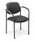 Eden Pause Visitor Chair, Stackable, with Arms, Black Fabric ED-PAUSEARMS-BLK