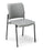 Eden Polo Black Frame Visitor and Meeting Chair None / Keylargo Ash Fabric ED-POLOBLK-KEYASH