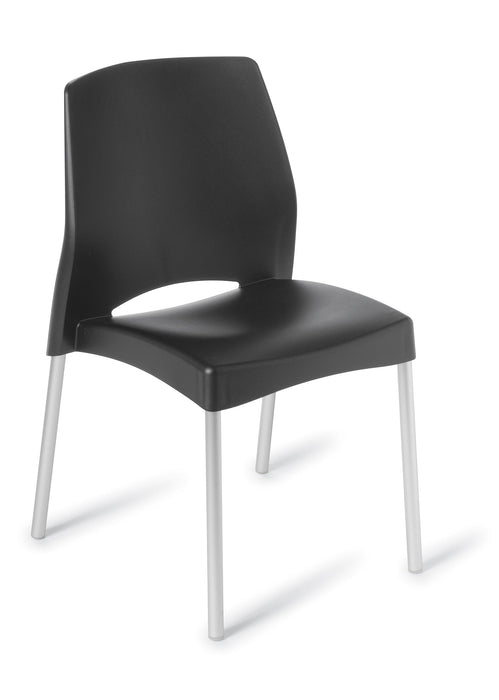 Eden Pop Indoor or Outdoor Chair Black ED-POP-BLK