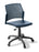 Eden Punch 5-Star Swivel Community Chair Navy / Black ED-PNCHSWL-NAV