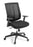 Eden Rally Synchro Highback Ergonomic Chair With Arms / Standard Black ED-RALLYWA-BLK