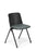 Eden Scout 4-Leg Cafe & Meeting Chair Polypropylene Black Frame with Seat Upholstered in Keylargo Anthracite Fabric ED-SCOUTLEGBLK-KEYANTH