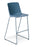 Eden Scout Sled Barstool Polyproylene Blue Frame ED-SCOUTBAR-BLU