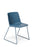 Eden Scout Sled Meeting Chair Polypropylene Blue Frame & Shell ED-SCOUTSLED-BLU