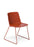 Eden Scout Sled Meeting Chair Polypropylene Rust Frame & Shell ED-SCOUTSLED-RST