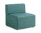 Eden Seattle Single Modular Seating Keylargo Atlantic Fabric ED-SEASIN-KEYATL