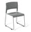 Eden Slim Community Chair Grey / Grey ED-SLIM-GRY