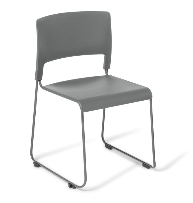 Eden Slim Community Chair Grey / Grey ED-SLIM-GRY