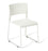 Eden Slim Community Chair White / White ED-SLIM-WHT