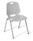 Eden Spark 4-Leg  Educational Chair Smoke Shell ED-SPARKLEG-SMK