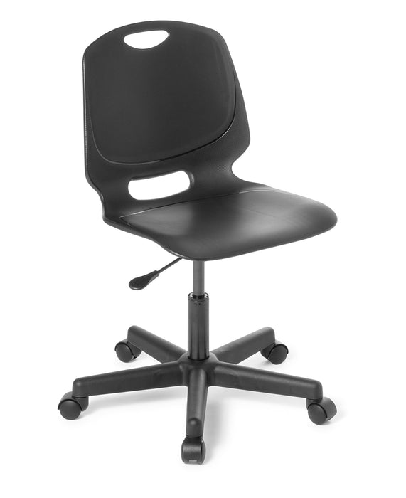 Eden Spark Swivel Educational Chair Black Shell ED-SPARKSWL-BLK