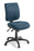 Eden Sport 3 Lever Midback Ergonomic Chair Keylargo Navy Fabric ED-SPRT340-KEYNAV