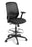 Eden Sprint Task Mesh Chair with Arms, Highlift and Footring, Standard Black Fabric ED-SPRINTARMSHLTRNG-BLK