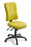 Eden Tempo 3-Lever Highback Ergonomic Chair Bond Lemoncello Fabric ED-TEM3HB-BONDLEM