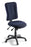Eden Tempo 3-Lever Highback Ergonomic Chair, Quantum Navy Fabric ED-TEM3HB-QUANAV