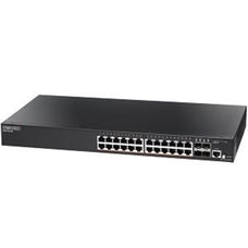 EDGECORE 24 Port Gigabit PoE+ Web Smart Pro Switch. (4-port GE SFP& 24x RJ-45 ports). Power Budget:200W. 1x RJ45 Console port. External Power. PROMO Win 1 of 9 $100 Prezzy Cards CDECS2100-28P