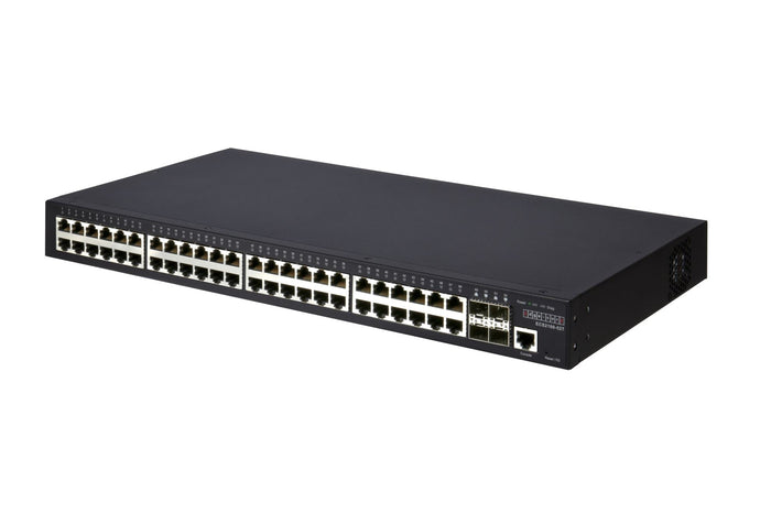 EDGECORE 48 Port Gigabit Web-Smart Pro Switch. 4 SFP & 48 RJ-45 Ports. 1x RJ45 Console port. Fanless design. External Power. PROMO Win 1 of 9 $100 Prezzy Cards CDECS2100-52T