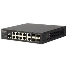 EDGECORE 8 Port + 2 Combo + 2 SFP Gigabit Managed Switch. 2 Combo Gig + 2 100/1000 SFP ports. 1x RJ45 Console port. Comprehensive QoS, Enhanced Security with Port PROMO Win 1 of 9 $100 Prezzy Cards CDECS4100-12T