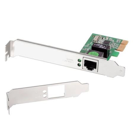 EDIMAX 10/100/1000 PCI Express RJ45 Gigabit Network Adapter. 1x PCI Express Slot. Includes Low Profile Bracket. Plug-&-Play. CDEN-9260TX-EV2