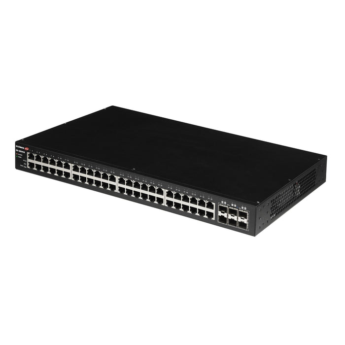 EDIMAX 54-Port Gigabit Web Smart Switch with 6x SFP+ 10G Ports 48x Ethernet Ports + 6 SFP+ 10G Uplink Ports. 216 Gbps Backplane Bandwidth. Alive Check, DHCP CDGS-5654LX