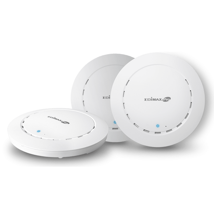 EDIMAX Office WiFi System for SMB. Easy setup, self-managed & pre-configured WiFi system. Secure & separated WiFi networks. Incl. 3x AC1300 APs pre-configured, CDOFFICE-123