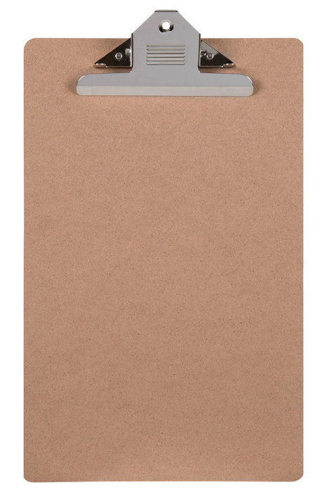 Marbig Foolscap Hardboard Clipboard Wide Clip