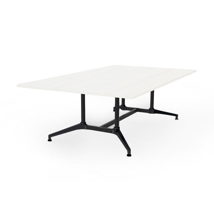 Eiffel Conference Table 2400mm x 1200mm - White Top MG_EQPTBL2412B_W