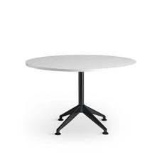 Eiffel Round Meeting Table 1200mm - White Top MG_EQPTBL107_B_1200_W