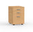 Eko 2 Draw plus File Storage Mobile Cabinet - Tawa KG_OM2F_NT