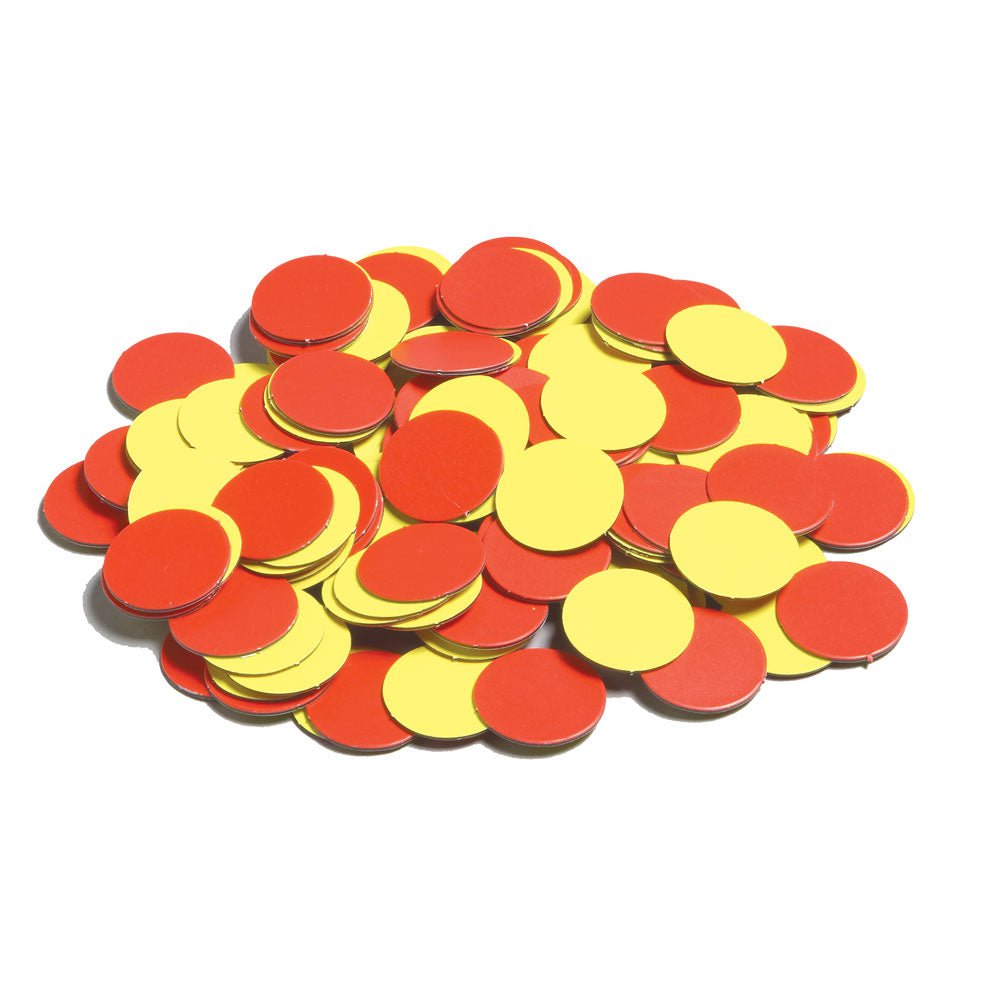 Elizabeth Richards Magnetic Two Colour Counters Red Yellow | EC ...